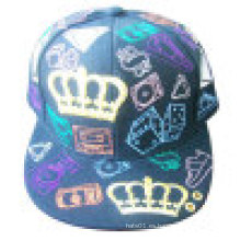 Tela de diseño floral de gorra de béisbol (NE030)